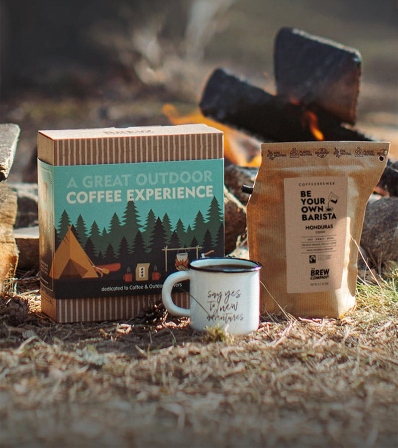 L'avant gardiste Coffret café de voyage compact