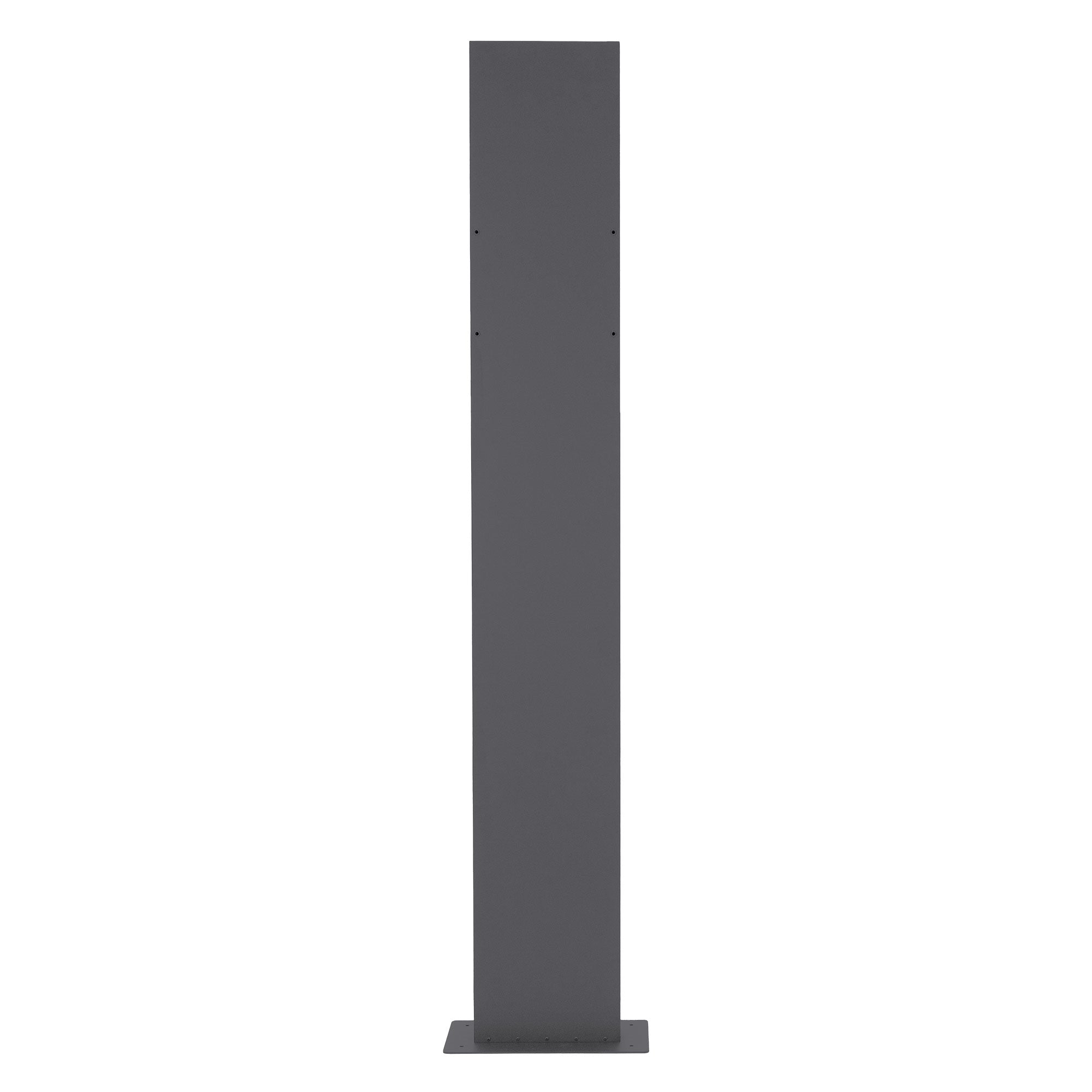 ECD Germany ML-Design boîte aux lettres sur pied 170 cm anthracite