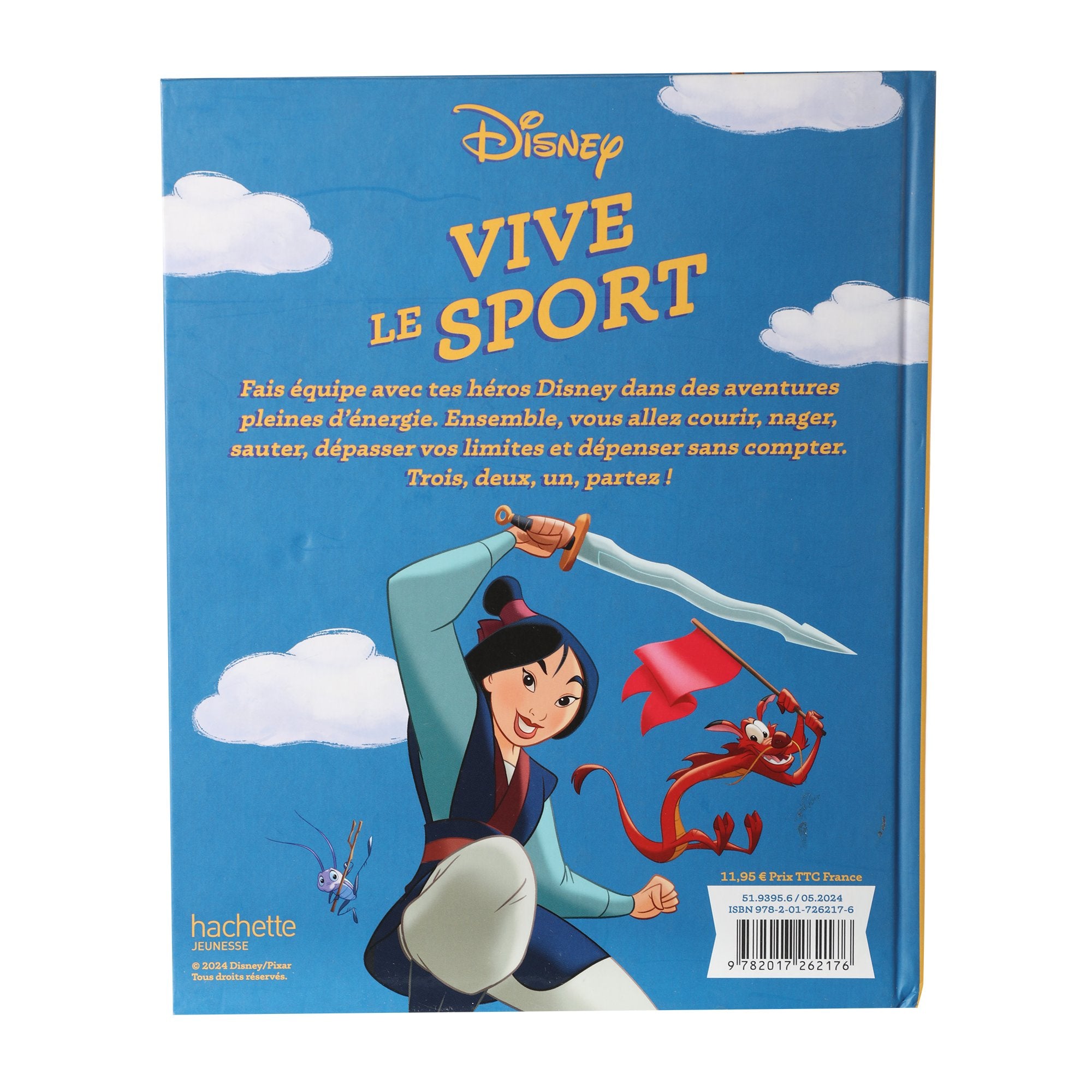 Disney Vive le sport livre 7 histoires 128 pages quizz