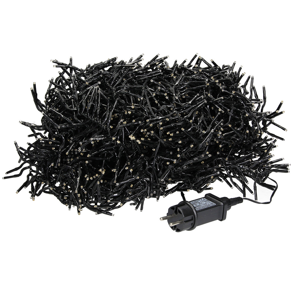 ECD Germany Haus & Wohnen guirlande grappe 22 m 3000 LED