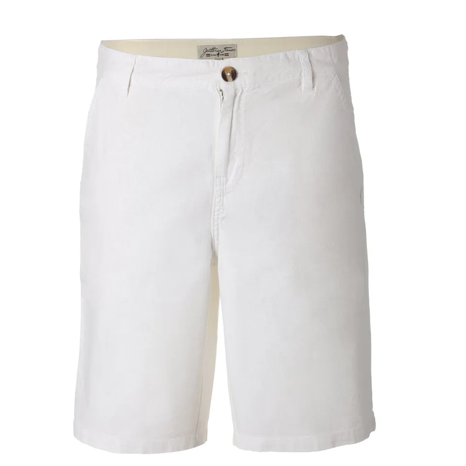 Stokomani Mode bermuda blanc homme été