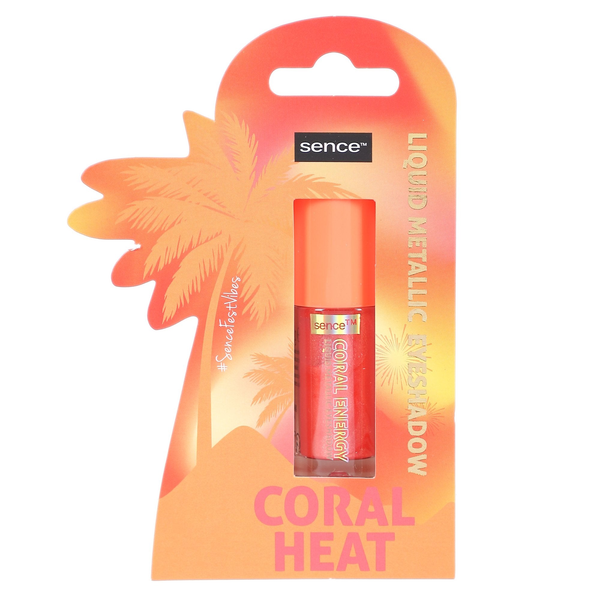 Stokomani Beauté fard à paupière liquide métallique orange