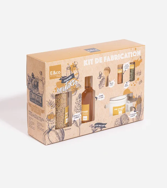 L'avant gardiste L'épicerie Kit moutarde kit cuisine maison