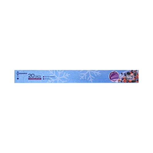 Leader Price Produits ménagers sacs congélation zip 3 L x20