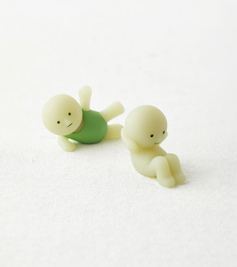 L'avant gardiste Smiski Exercising figurine fluorescente sport