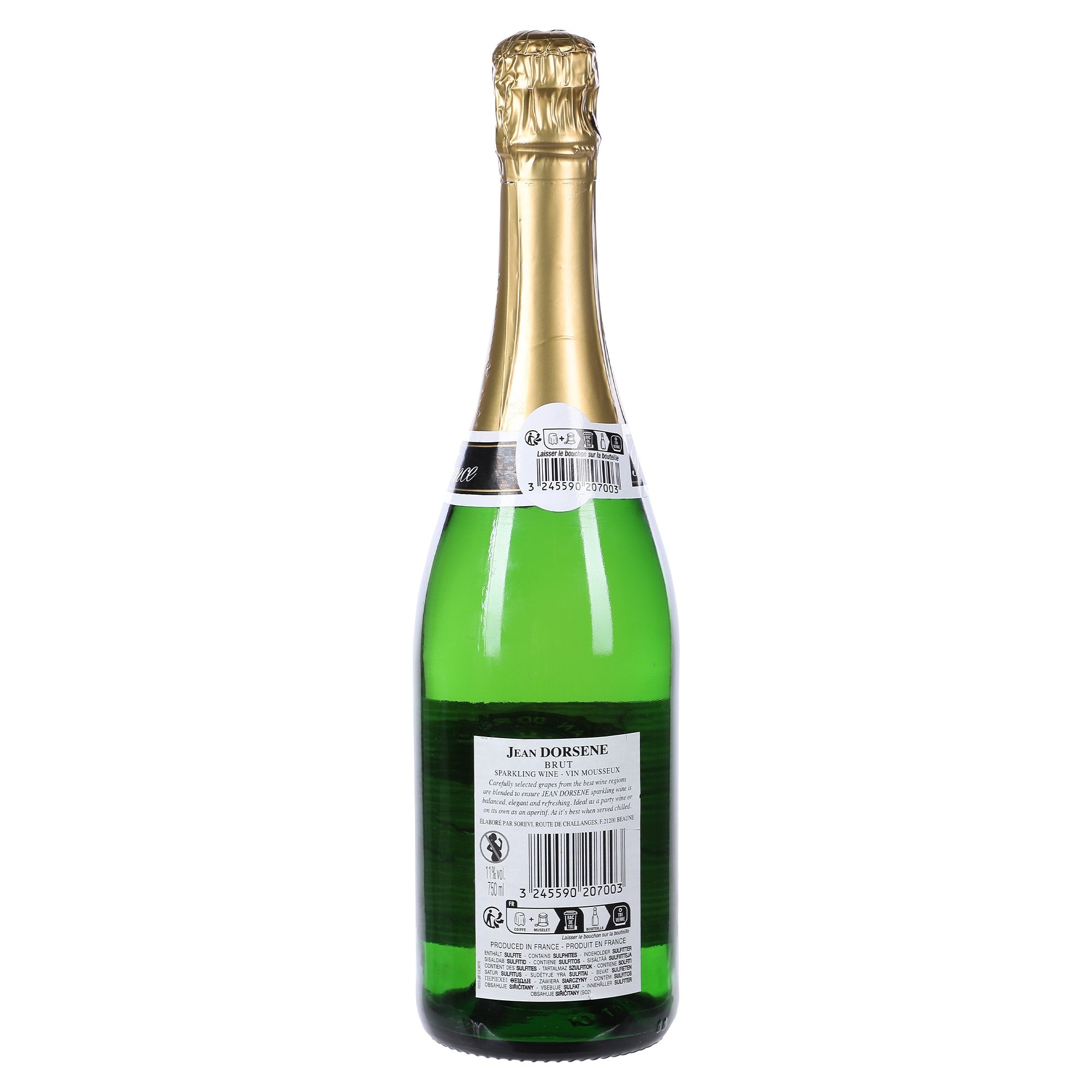 Stokomani Mousseux Brut 75 cl Bouteille Vin Pétillant Fête