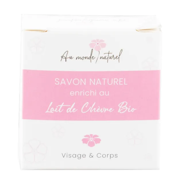 Stokomani Savon lait de chèvre corps bio naturel