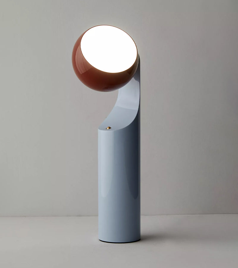 L'avant gardiste Déco lumineuse Lampe Mono Portable bleu ciel
