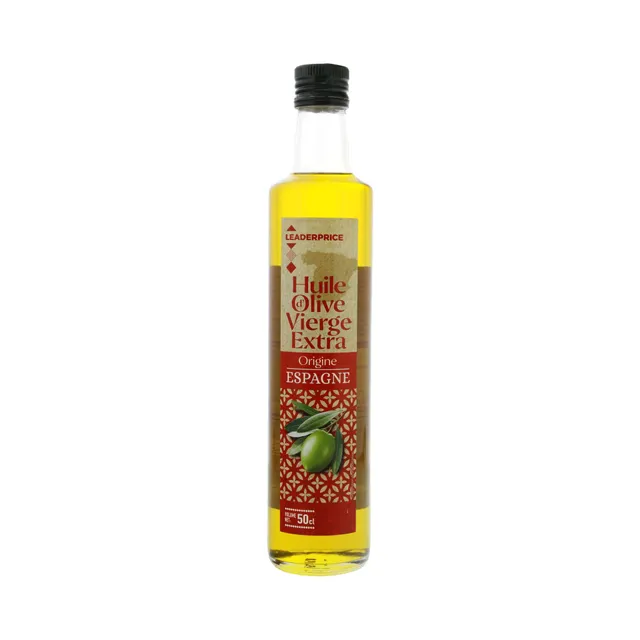 Leader Price Huile d'olive vierge extra Espagne 500ml