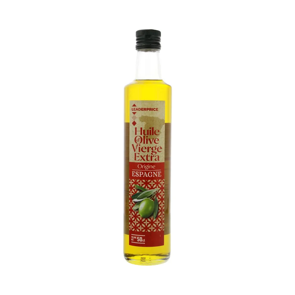 Leader Price Huile d'olive vierge extra Espagne 500ml