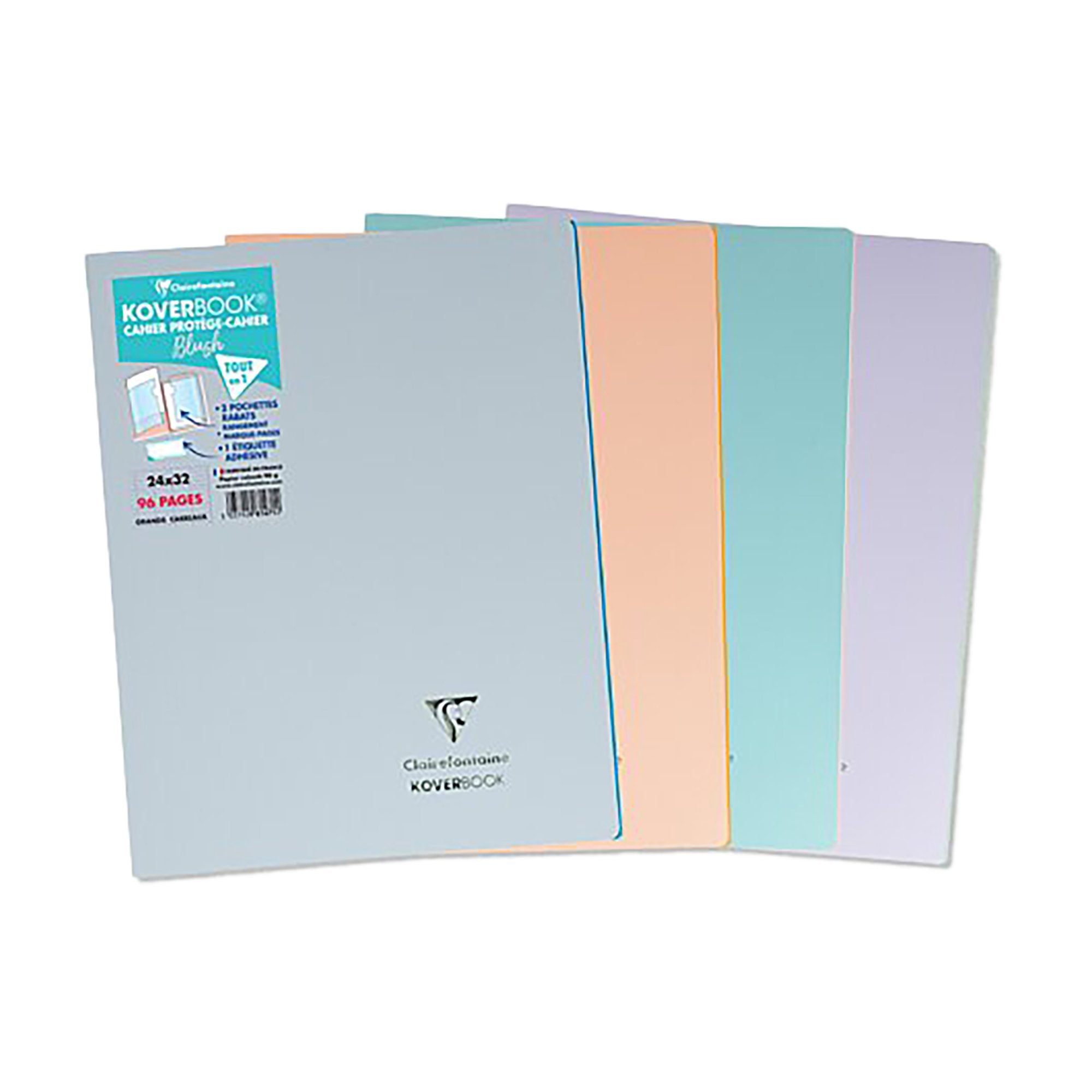 Stokomani Koverbook Cahier 24x32cm 96 pages scolaire