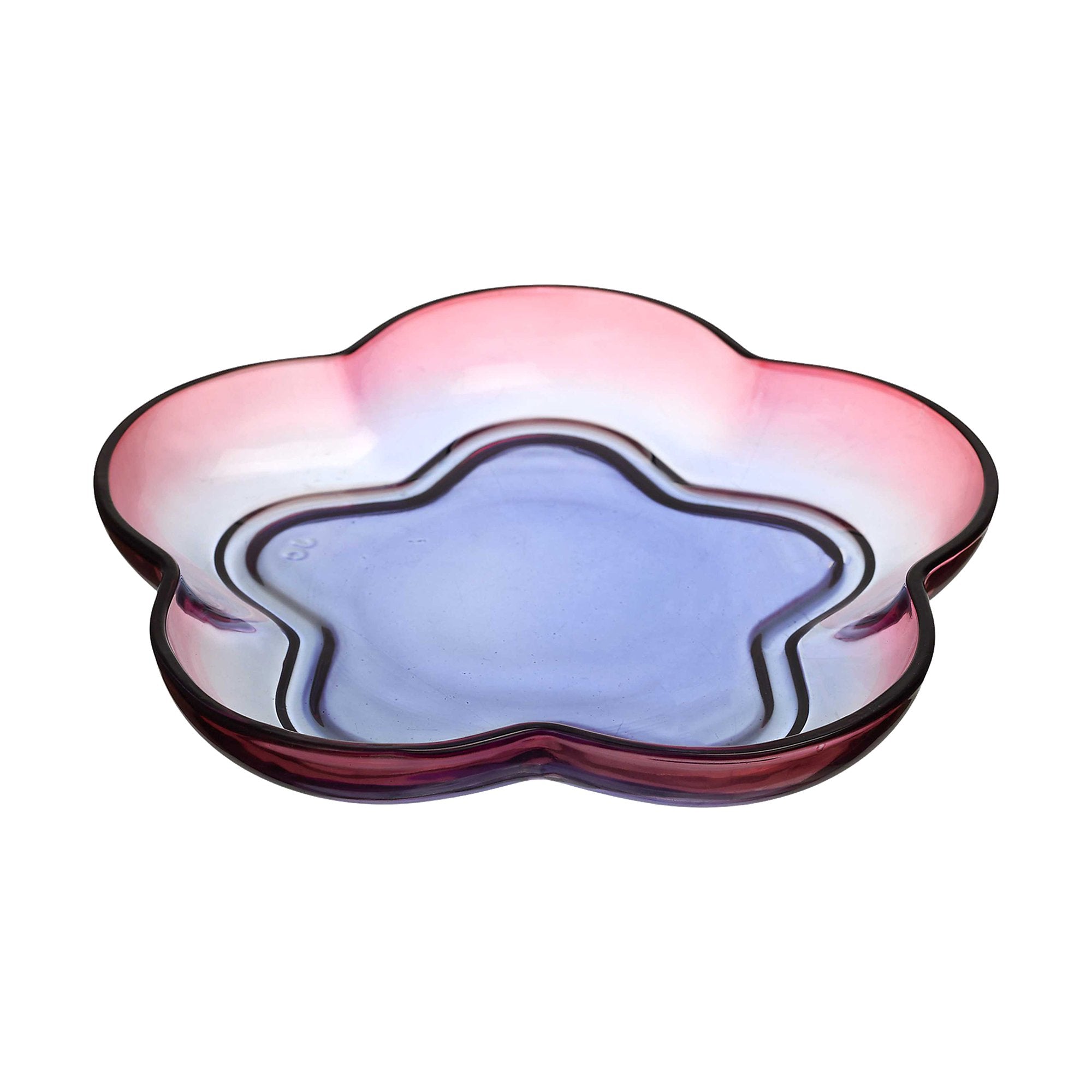 Stokomani Maison assiette dessert verre dégradé couleur