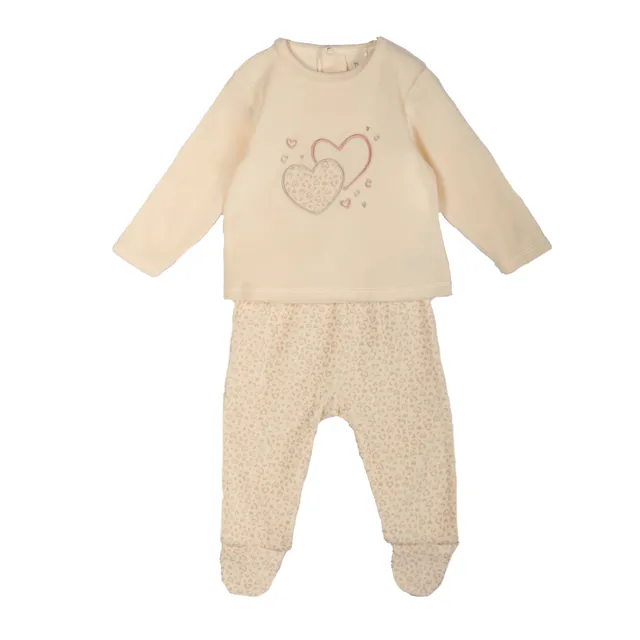 Stokomani Puériculture Ensemble dors bien velours beige 09M