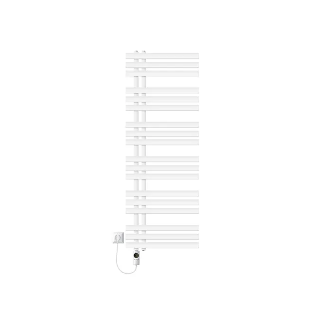 LuxeBath radiateur salle de bain blanc 500x1400 mm raccord central 900W