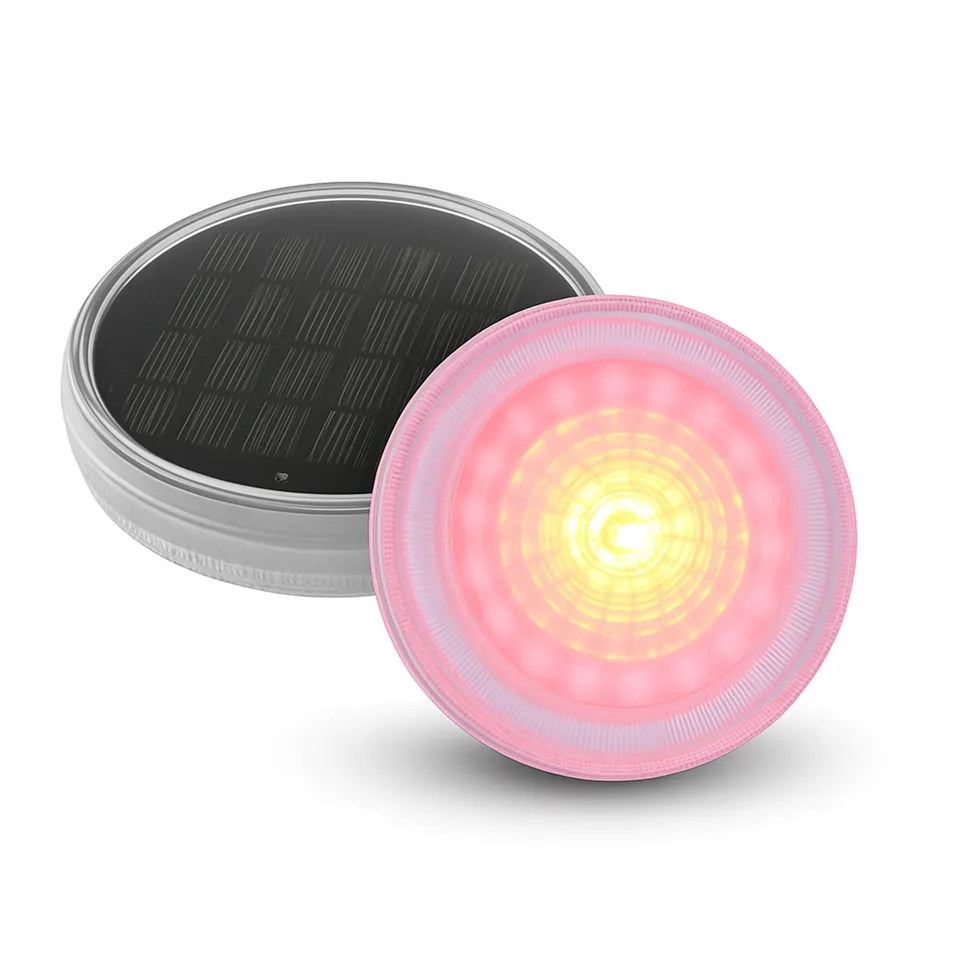 Red Deco Splashy lot 2 lumières solaires piscine RGB D11cm