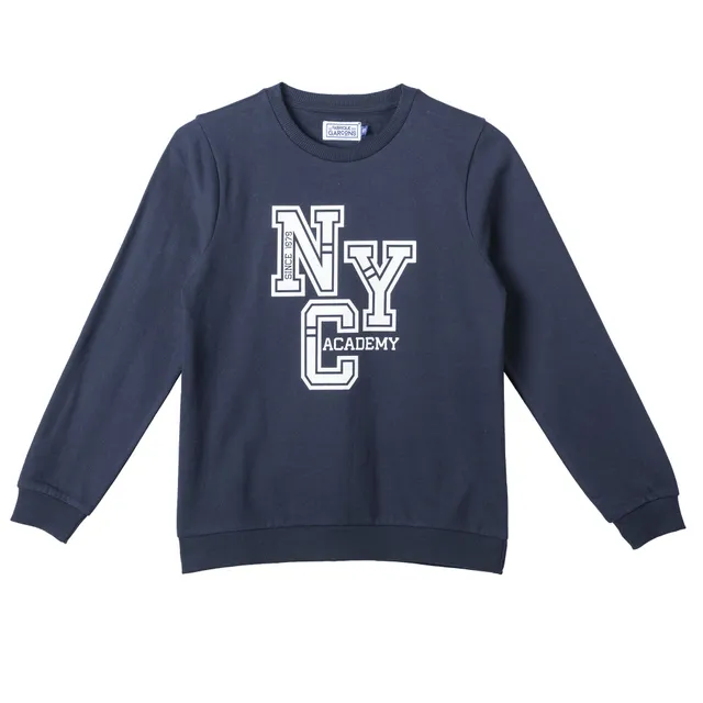Ensemble jogging enfant bleu foncé coton 8A