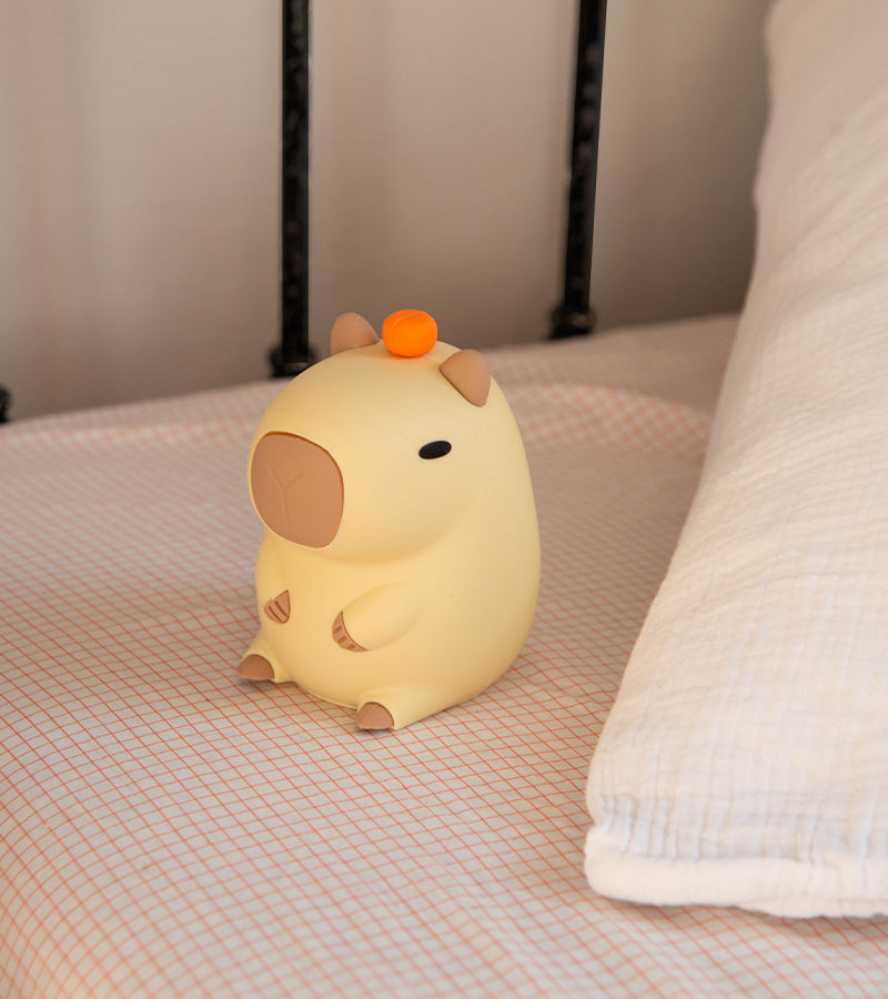 Bernard veilleuse capybara LED chambre lueur zen apaisante