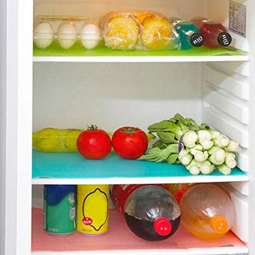 Shop-Story Maison Lot 3 Tapis Fraîcheur Frigo Anti-bactérien