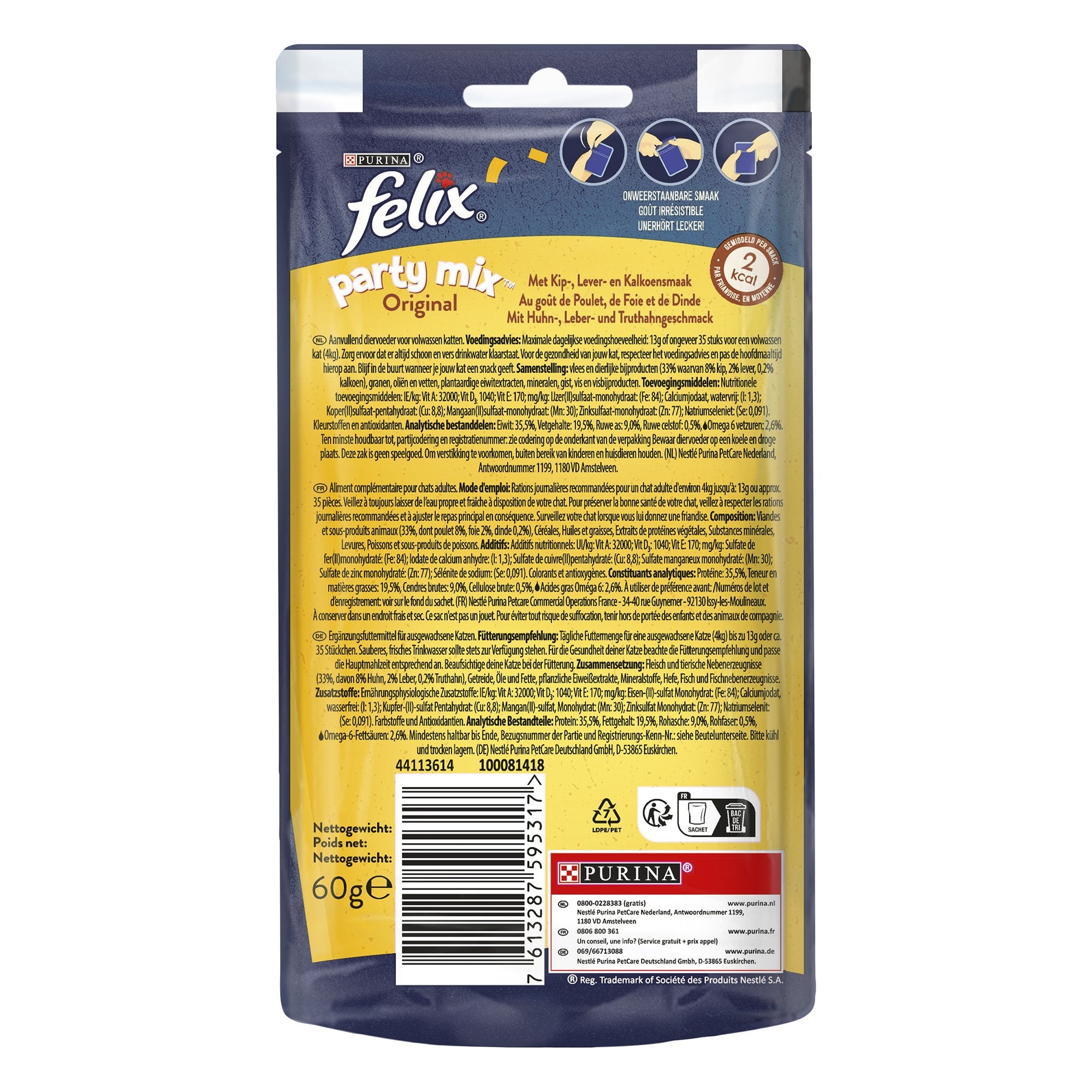 Stokomani Party Mix friandise pour chat à offrir