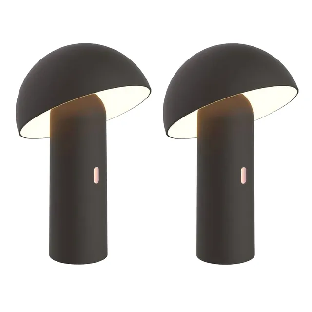 Red Deco Tod Black lot 2 lampes table sans fil H28cm