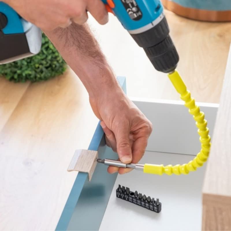 Shop-Story Drillex Rallonge Flexible 360° Magnétique 10 Embouts