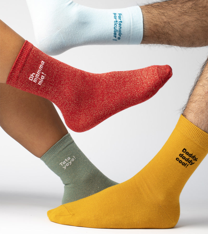 L'avant gardiste Partenaire chaussettes homme années 80