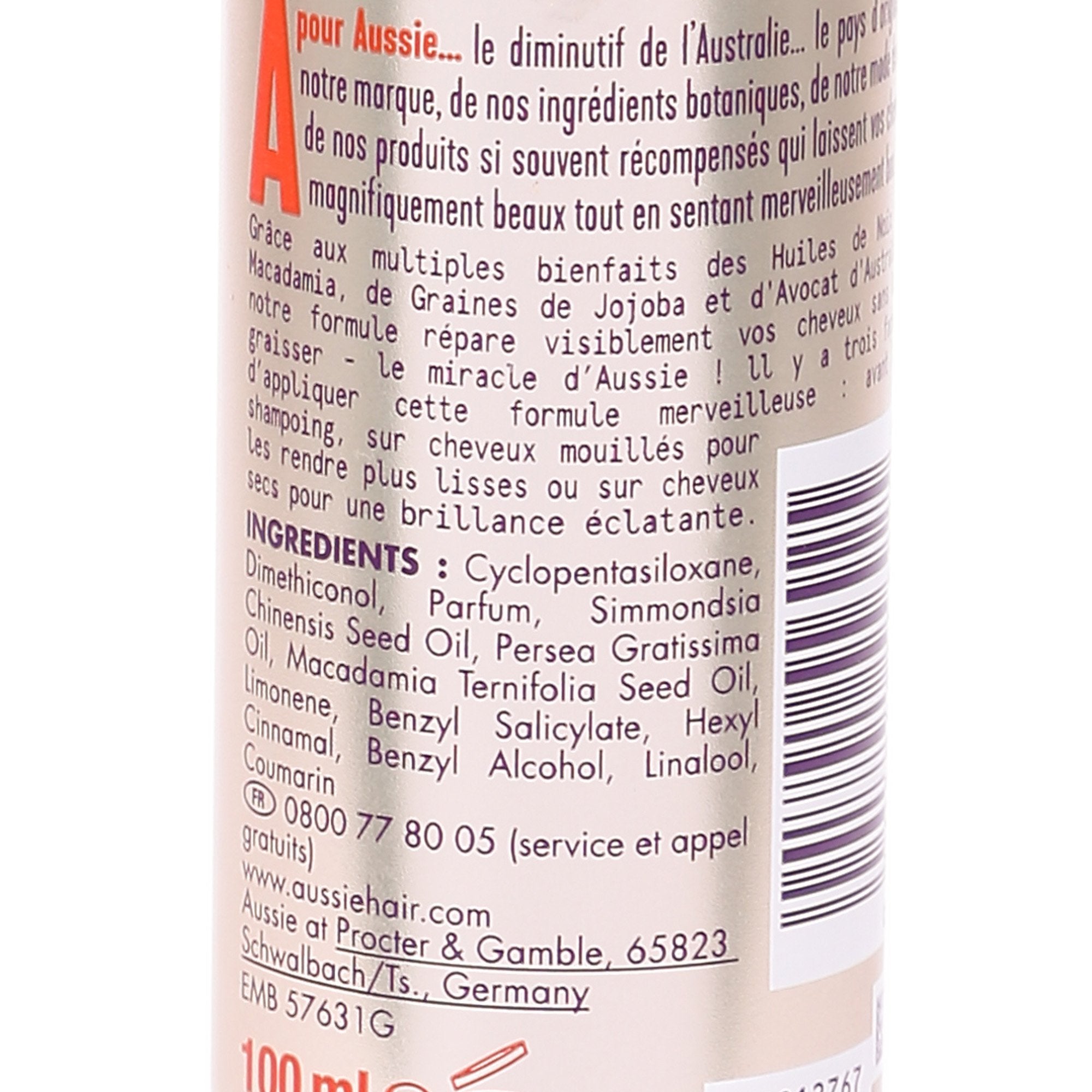 Huile Capillaire Miracle Reconstructor Hydratante