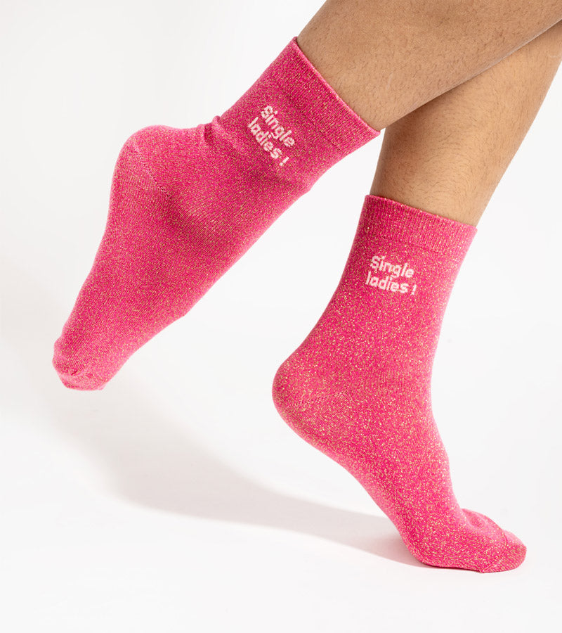 L'avant gardiste Single ladies chaussettes femme cocooning