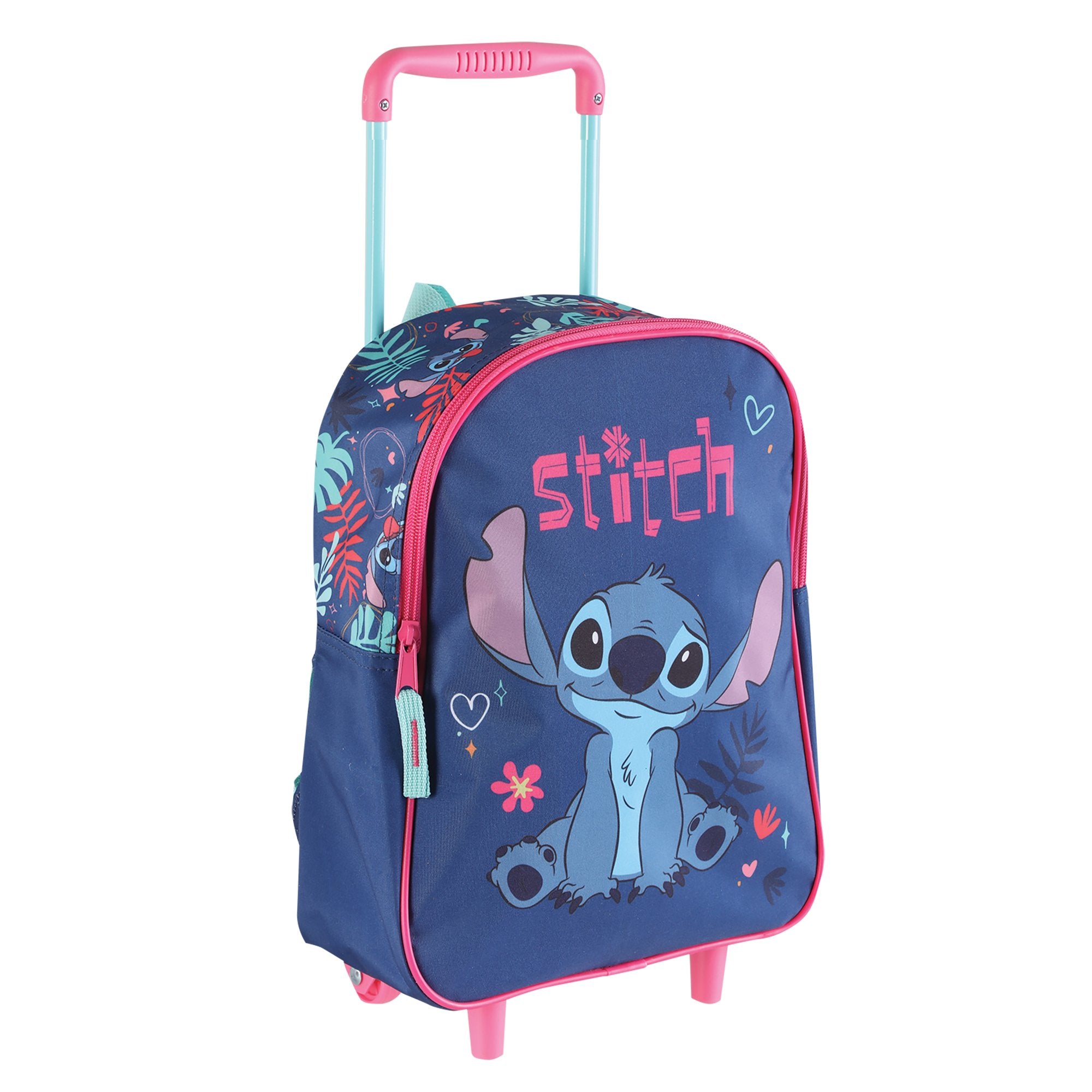 Stokomani Scolaire Sac à dos à roulettes Stitch