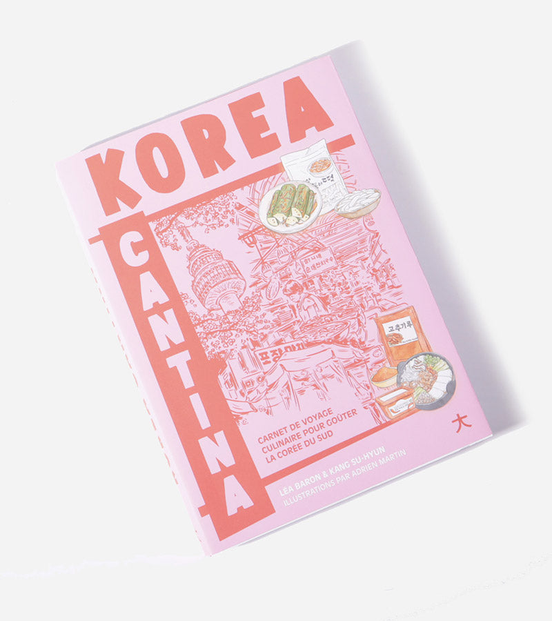 L'avant gardiste Livres & Papeterie Korea Cantina livre cuisine coréenne