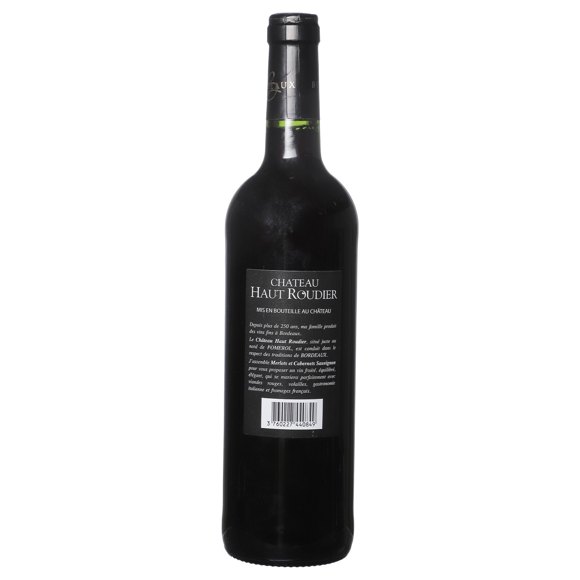 Haut Roudier 2021 vin rouge médaille or 75 cl