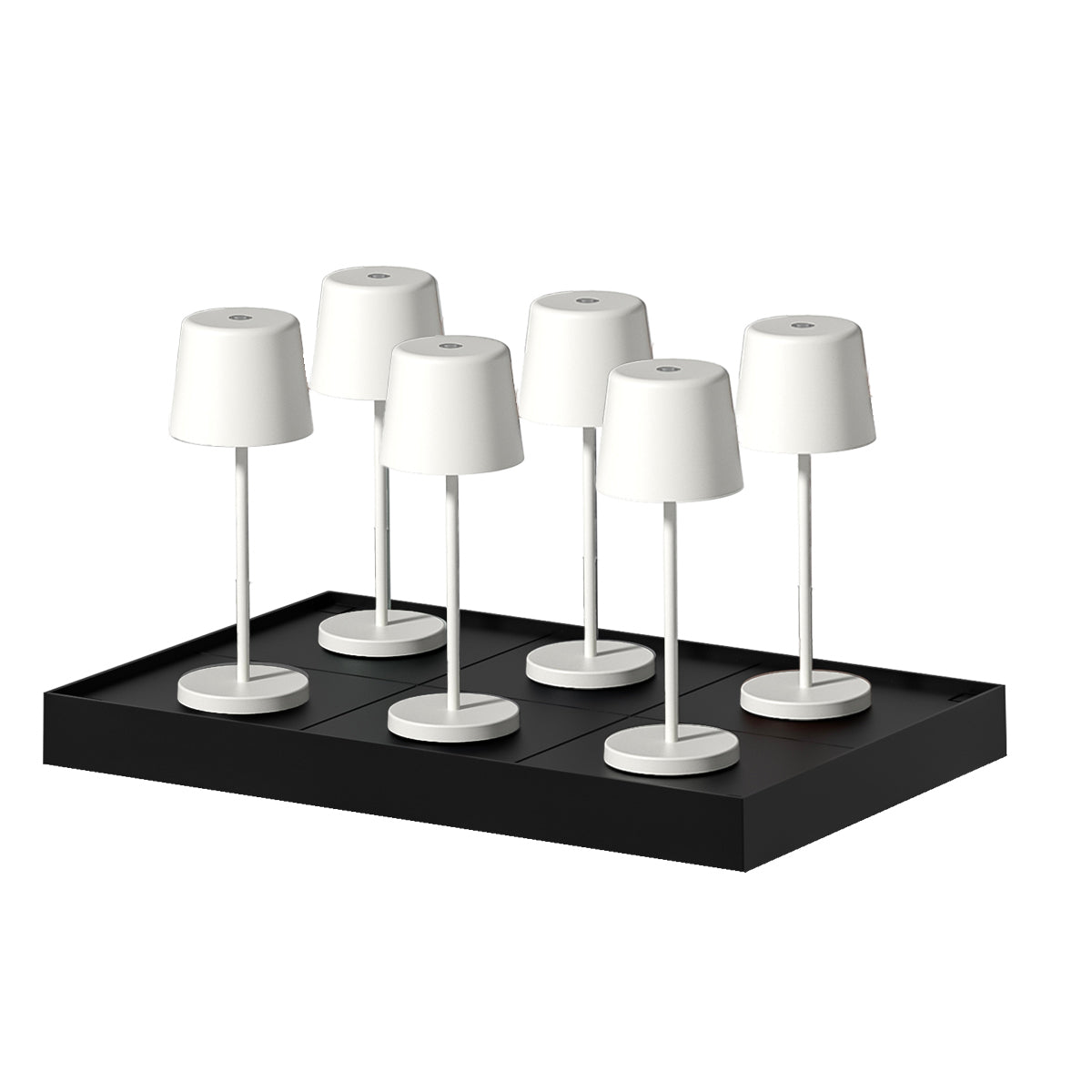 Red Deco Kelly Mini White lampe sans fil lot 6 blanc IP54