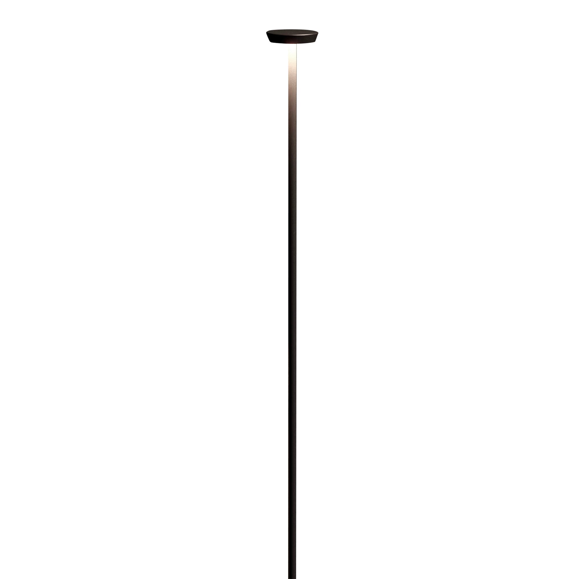 Red Deco Pin Midi borne solaire aluminium blanc chaud