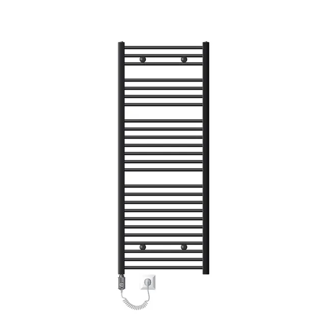 LuxeBath Sèche-serviettes électrique anthracite 600x1500 1200W