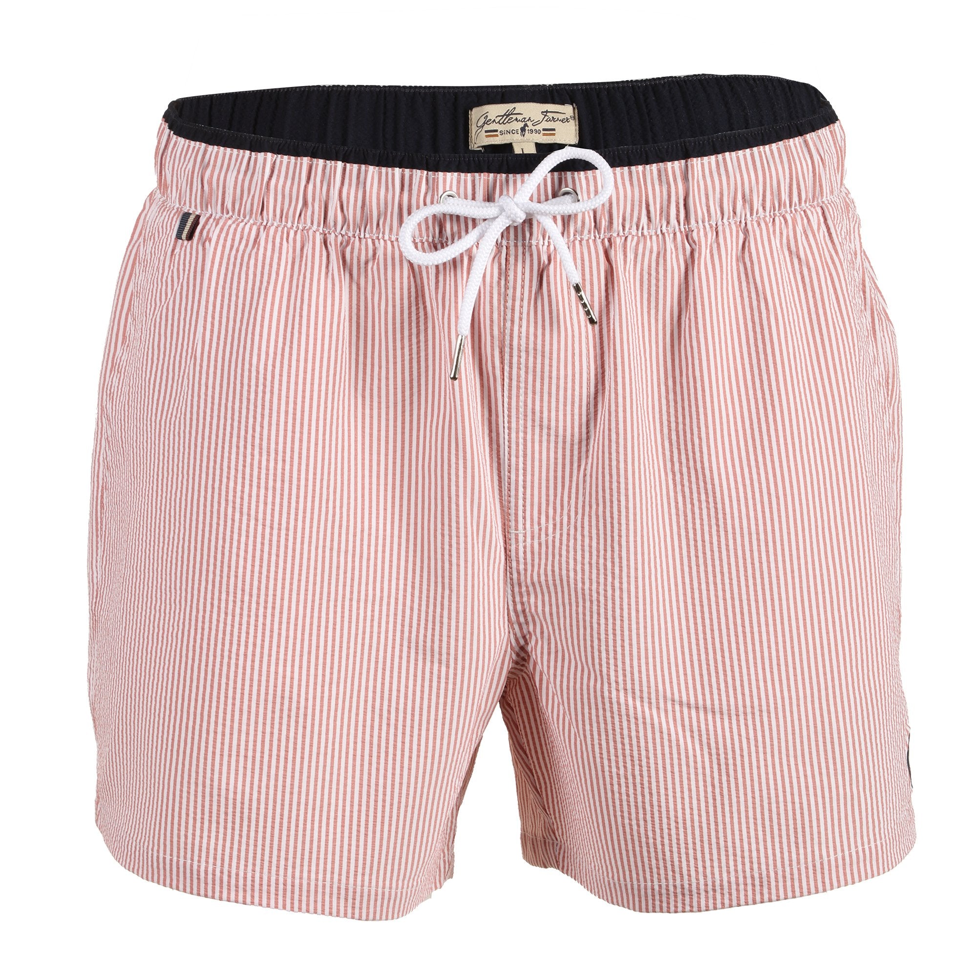 Stokomani short de bain rayures rose taille XL