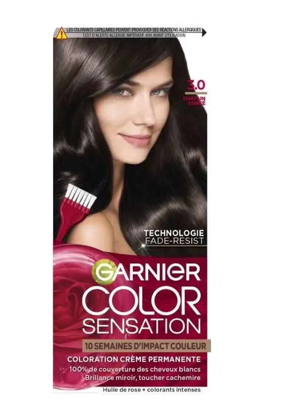 Garnier Color Sensation 3.0 Coloration Châtain Foncé