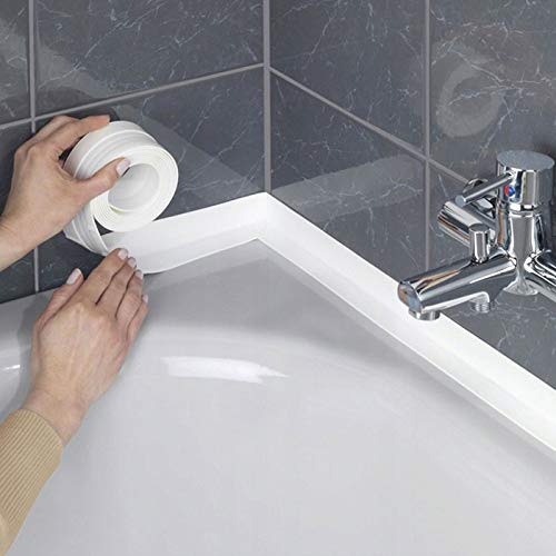Shop-Story Rouleau Joint Adhésif Gris 3,2 m Cuisine Salle de Bain