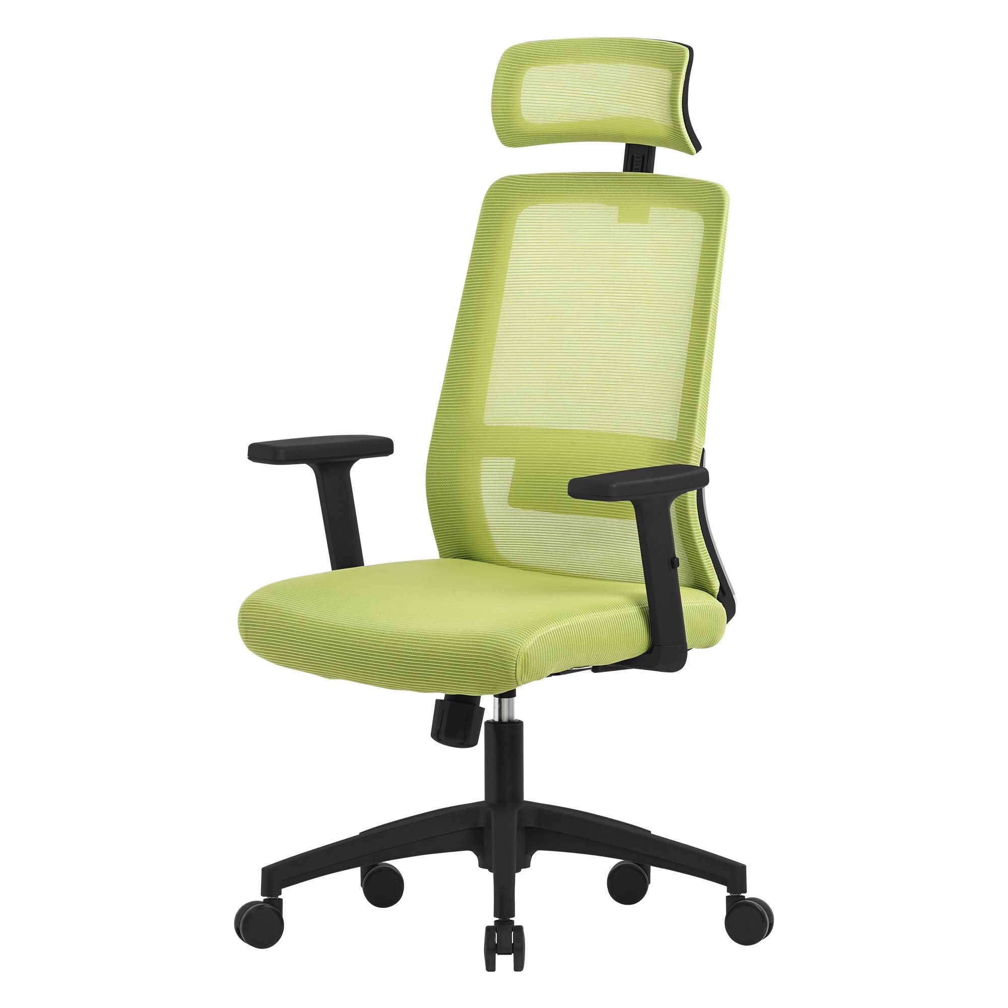 ECD Germany Surpreme chaise bureau ergonomique gris filet