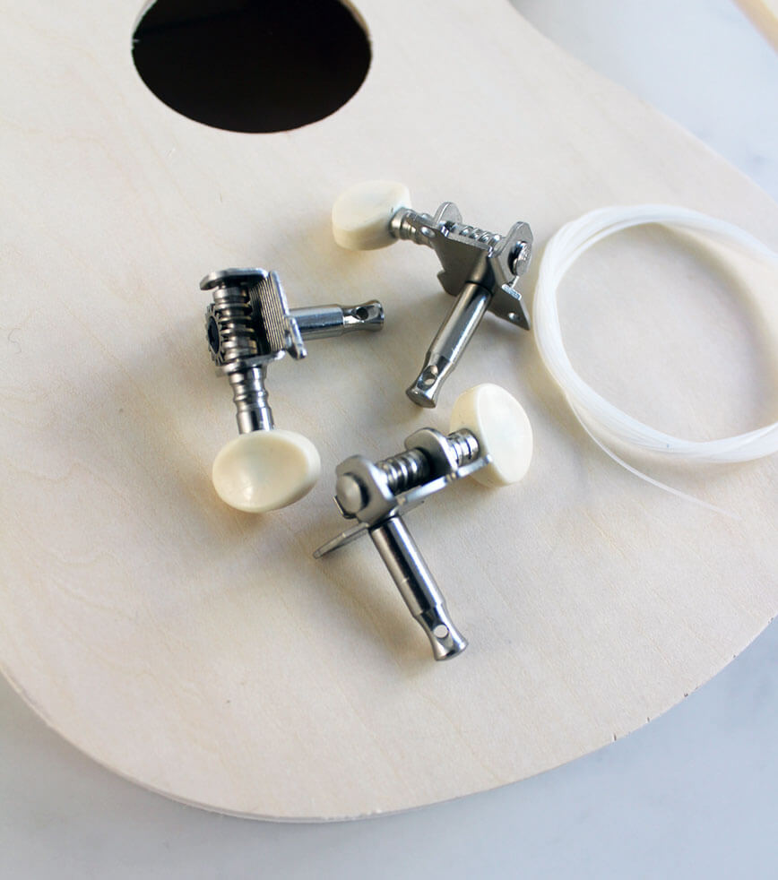L'avant gardiste DIY kit ukulélé à construire bois
