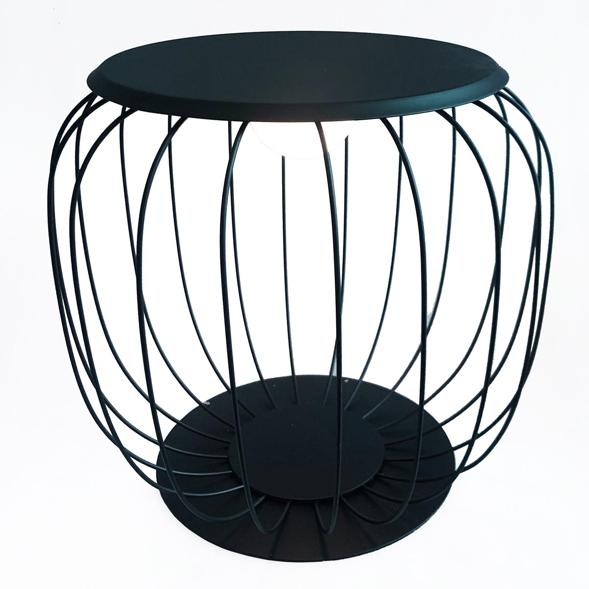 Red Deco SUNRISE lanterne sans fil gris H40cm LED dimmable