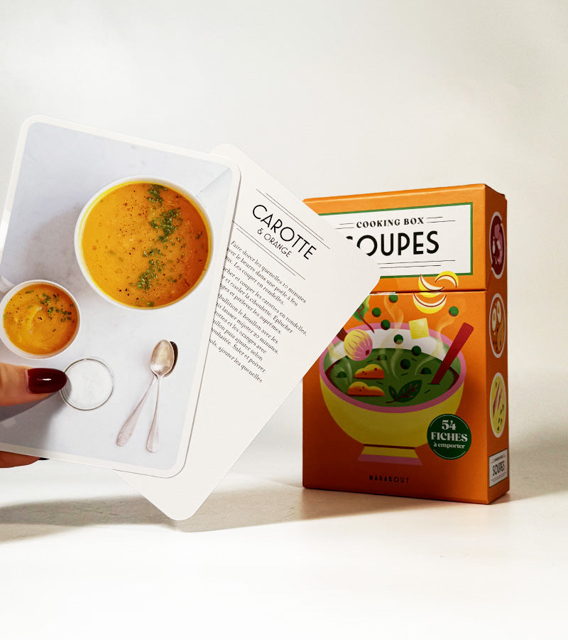 Cooking Box Soupes boîte fiches recettes cuisine
