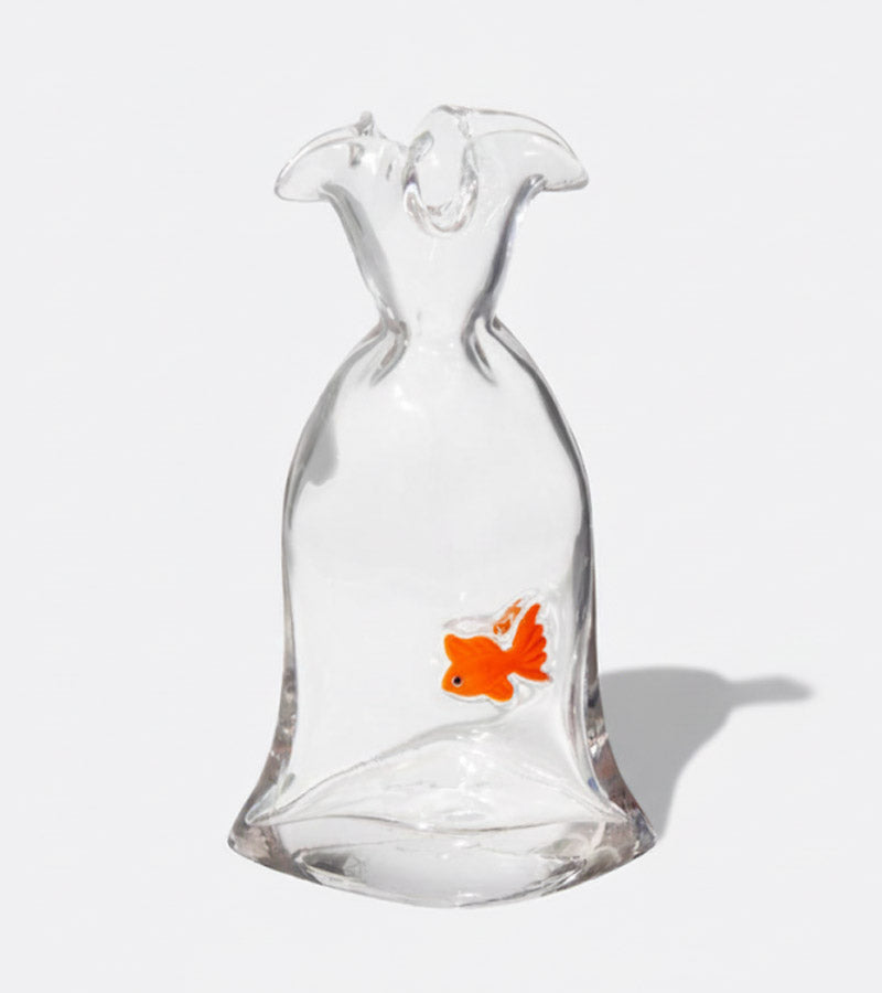 L'avant gardiste Vase poisson rouge vase sachet insolite