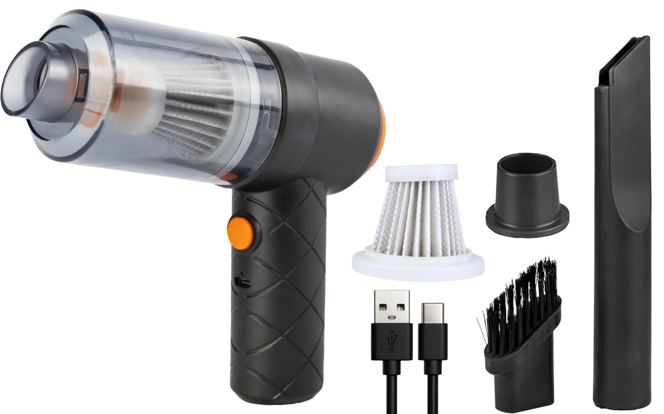 Stokomani Aspirateur voiture sans fil 60W compact