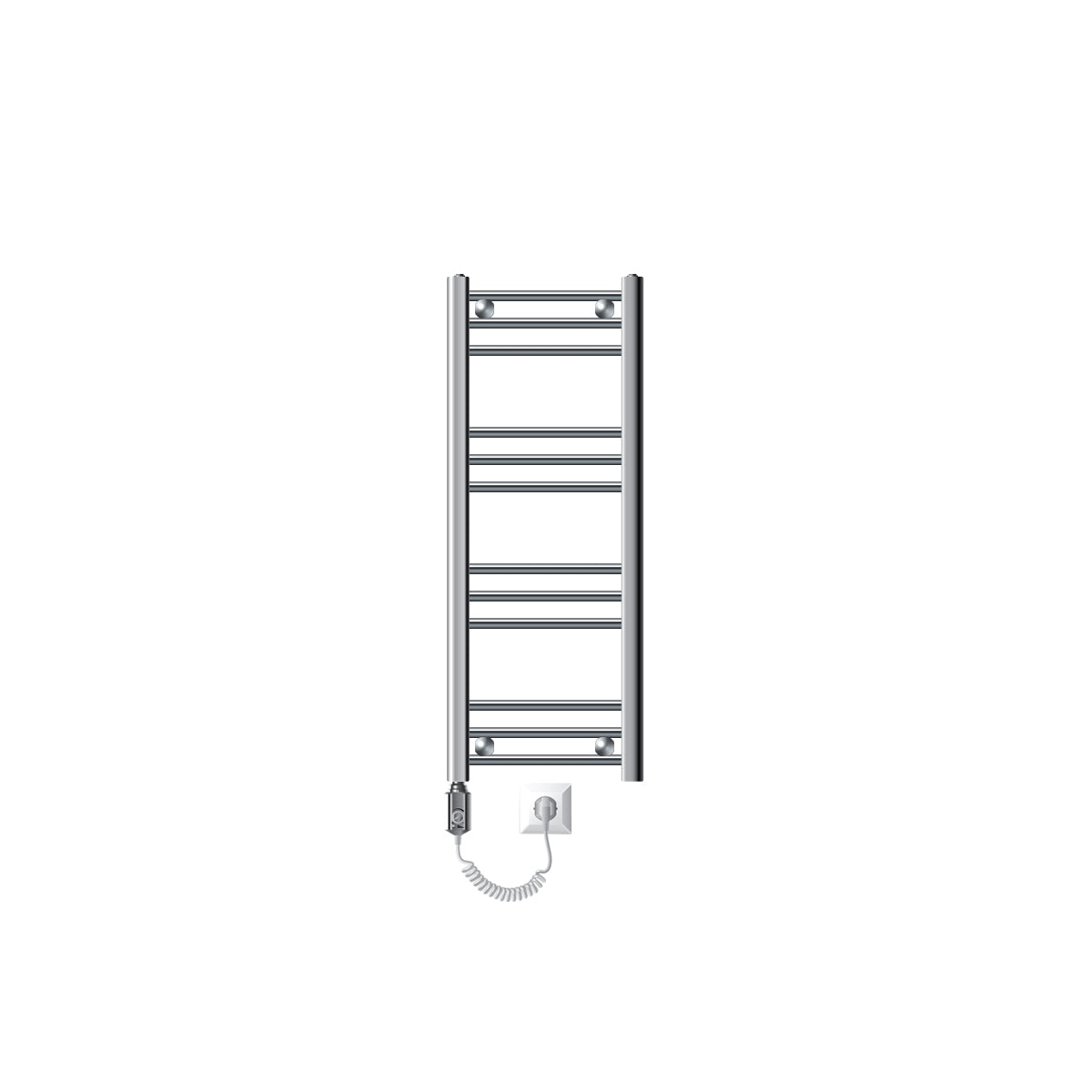 ECD Germany LuxeBath 300W 300x800 sèche-serviettes chrome 300W