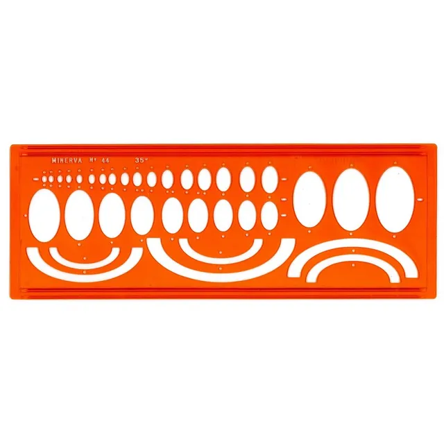 Safe Tool Trace ellipses N°44 35° gabarit dessin