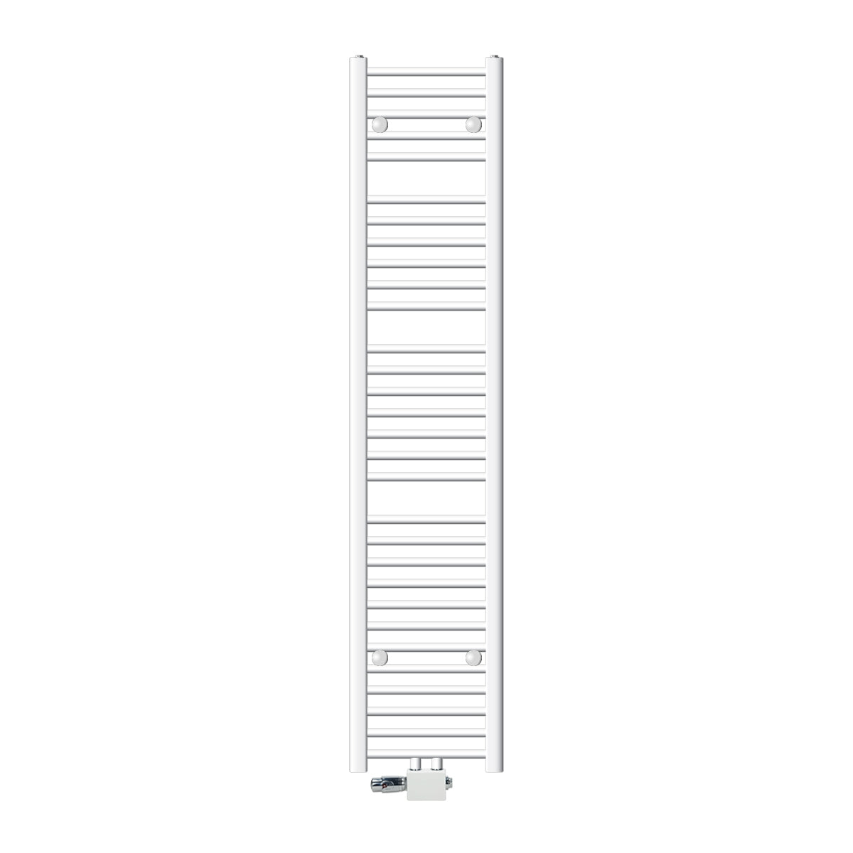 LuxeBath Sahara radiateur salle de bain blanc 300x1800 raccord central