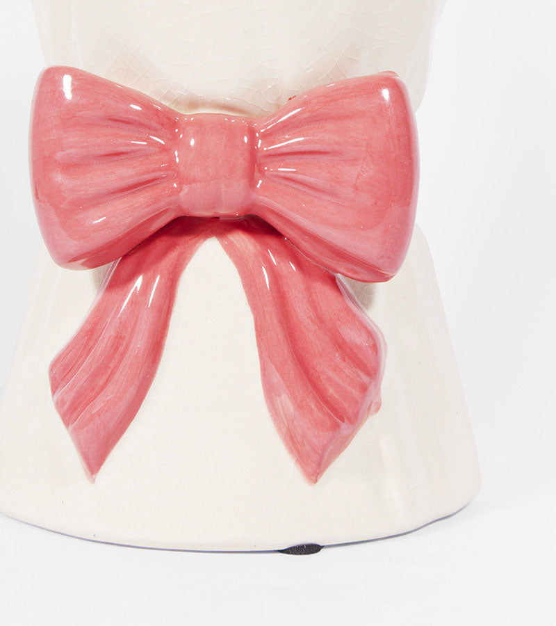 L'avant gardiste Vase Noeud Bouquet of bow fleurs