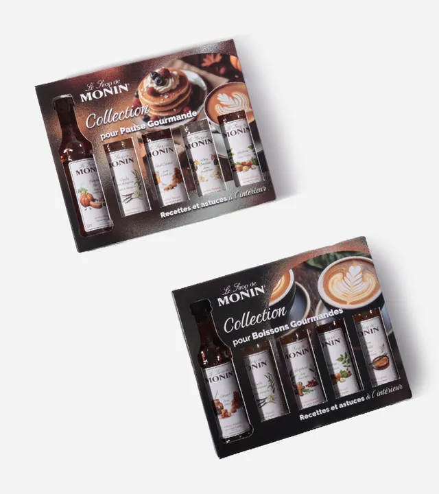 Monin coffret mini sirops boissons gourmandes
