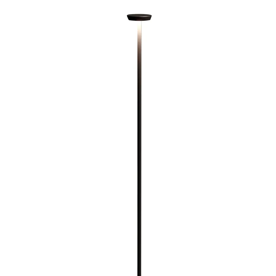 Red Deco Pin Midi borne solaire aluminium blanc chaud