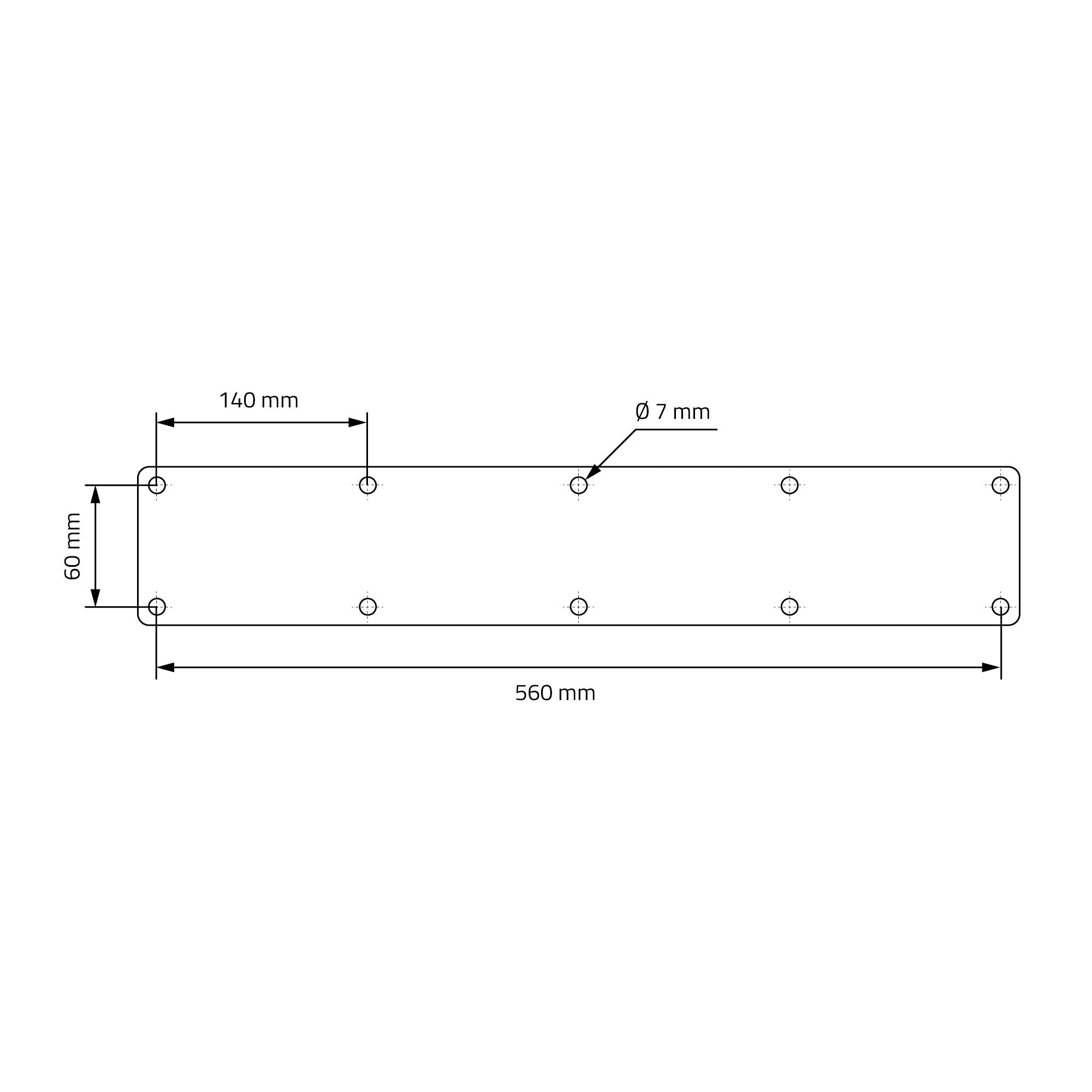 ECD Germany Möbel Pieds table X acier noir 60x72 cm lot de 2